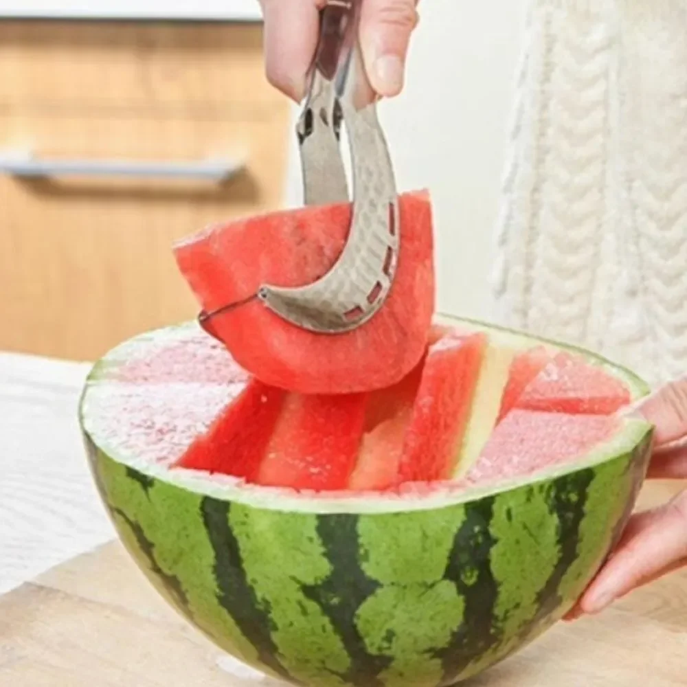 Watermelon Slicer Premium Cutter Kitchen Tools Ultra-Sharp Stainless Steel